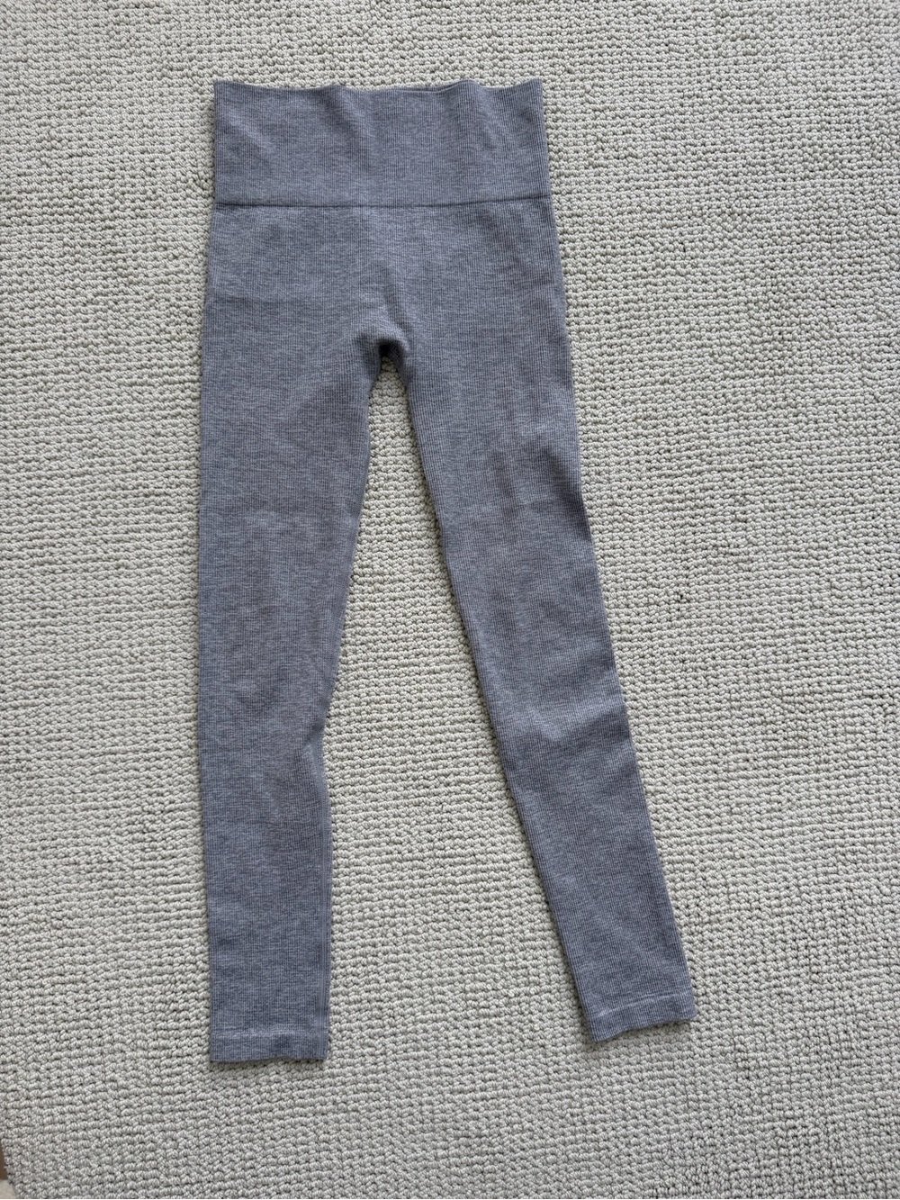 Hatch The Body Rib Maternity Leggings in Grey Melange, Size Small, NWOT - Picture 2 of 3